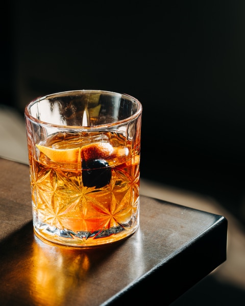 Old Fashioned at Prelude - Best Downtown RestaurantBest Fine Dining Downtown Sacramento Restaurant